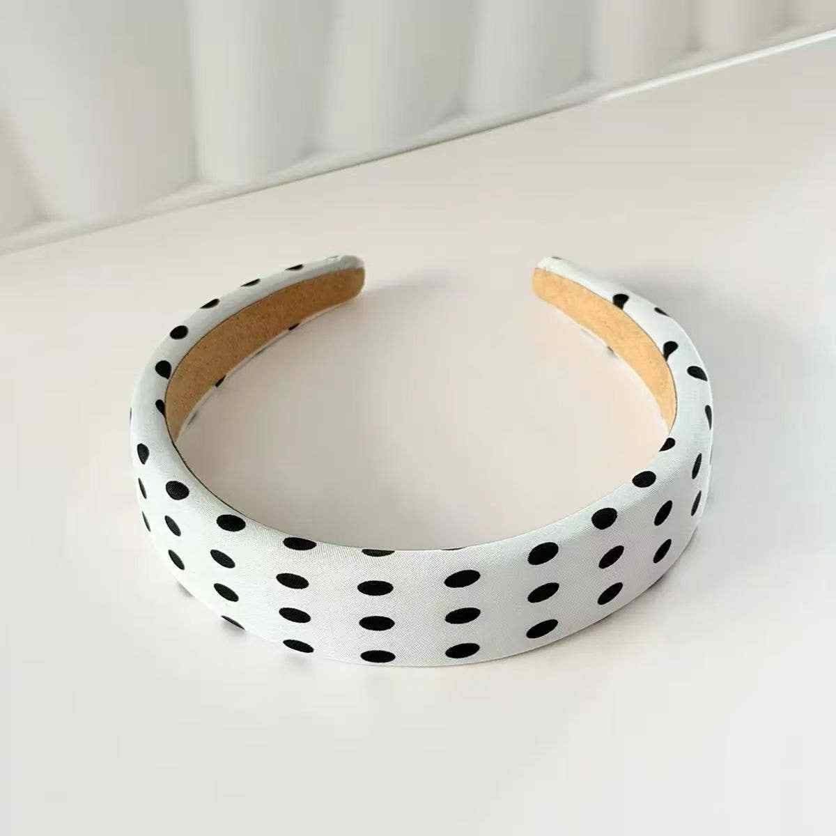 POLKA DOT PADDED HEADBAND