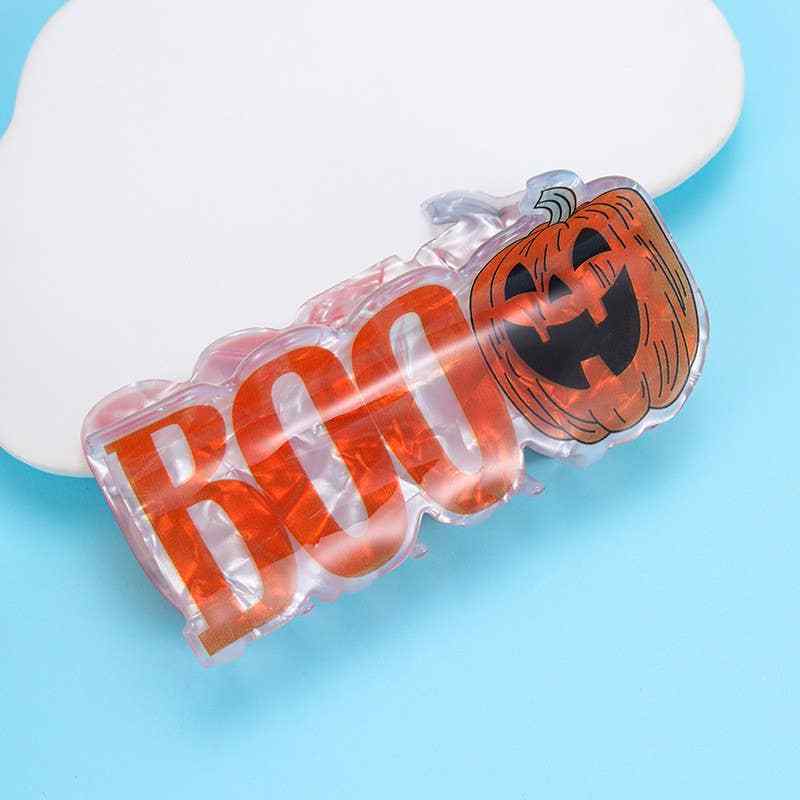 LARGE HALLOWEEN HAIR CLAW CLIPS