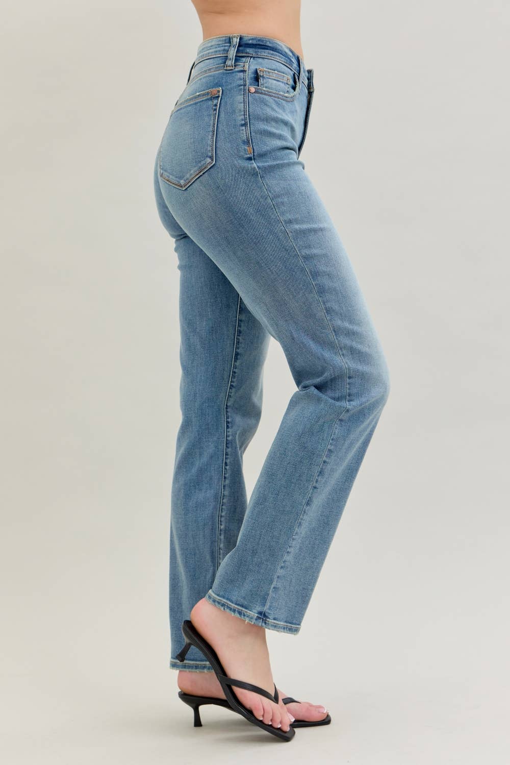 Judy Blue High Waist Straight Leg Jeans