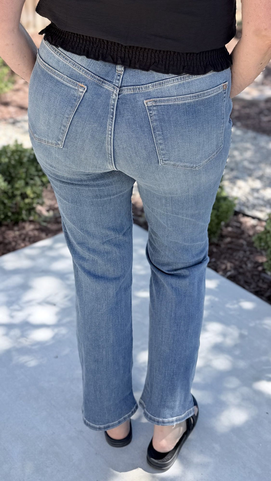 Judy Blue High Waist Straight Leg Jeans