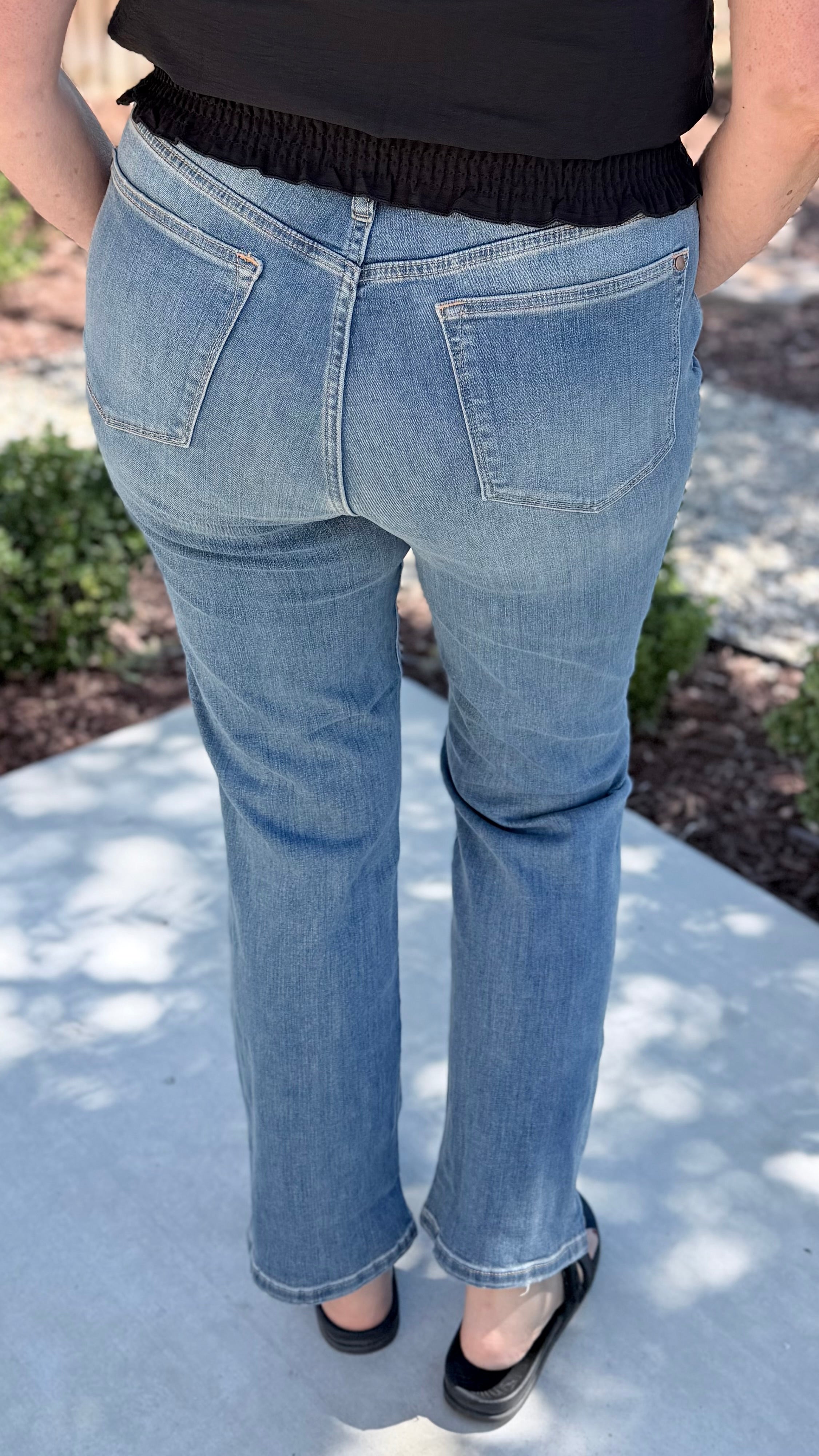 Judy Blue High Waist Straight Leg Jeans