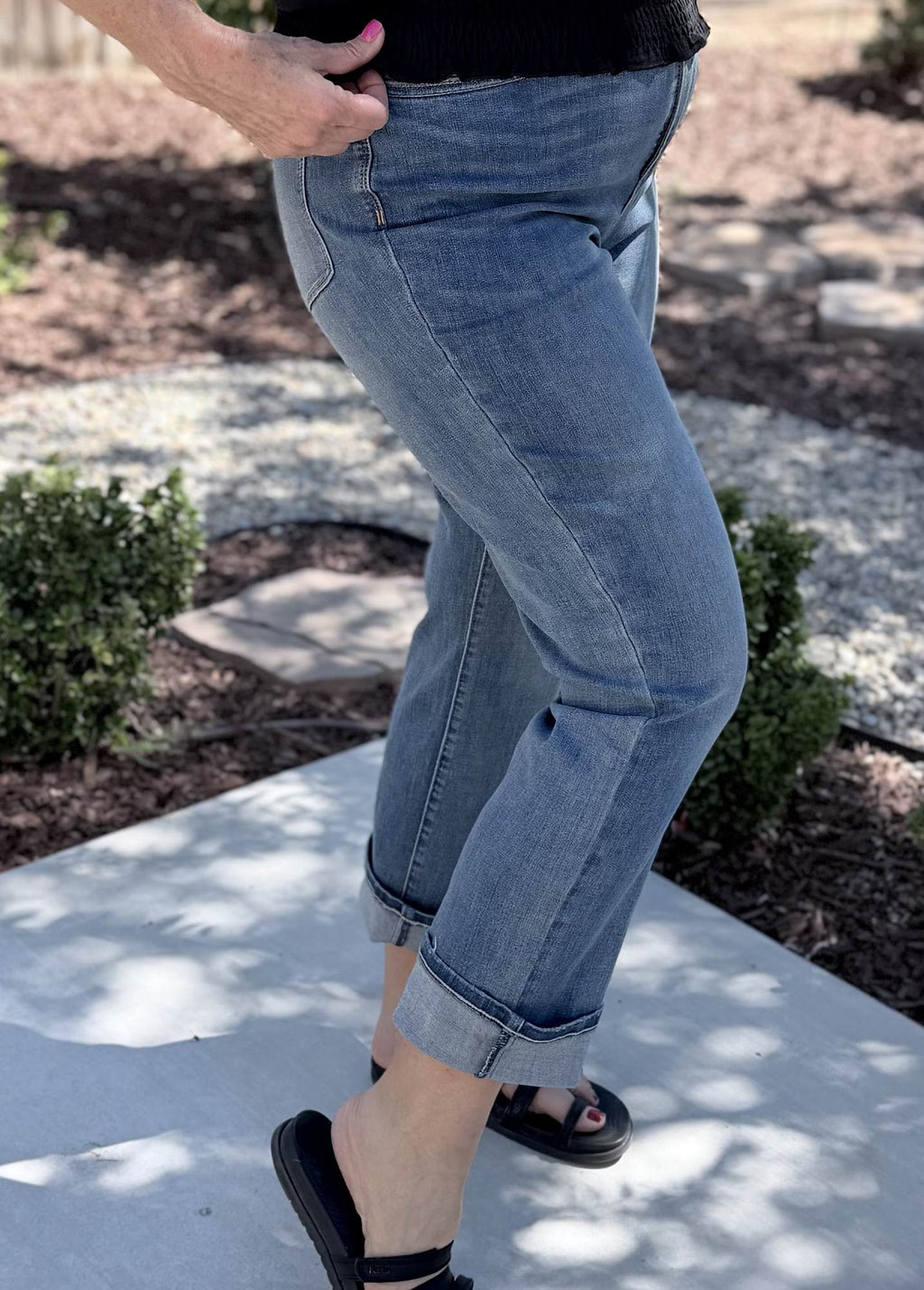 Judy Blue High Waist Straight Leg Jeans