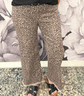 Leopard HW Jeans