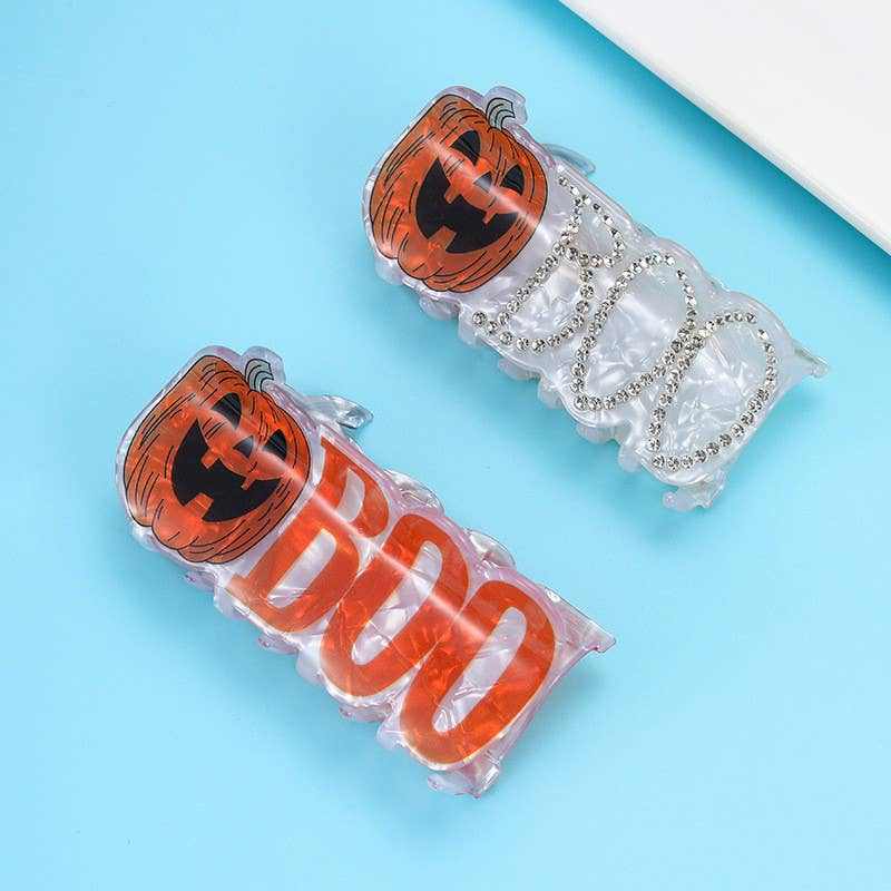 LARGE HALLOWEEN HAIR CLAW CLIPS
